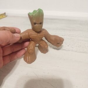 GROOT Marvel Heroes of Goo Jit Zu Superheroes Hero Bendy Stretchy Figure - 5"